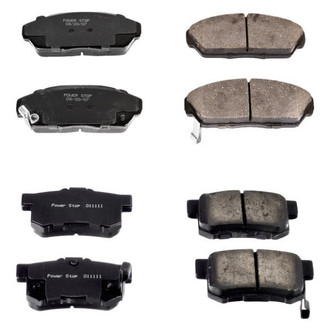 PowerStop® - Z16 Evolution Clean Ride Ceramic Front and Rear Disc Brake Pad Set