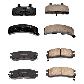 PowerStop® - Z16 Evolution Clean Ride Ceramic Front and Rear Disc Brake Pad Set