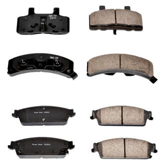 PowerStop® - Z16 Evolution Clean Ride Ceramic Front and Rear Disc Brake Pad Set