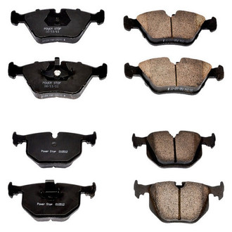 PowerStop® - Z16 Evolution Clean Ride Ceramic Front and Rear Disc Brake Pad Set