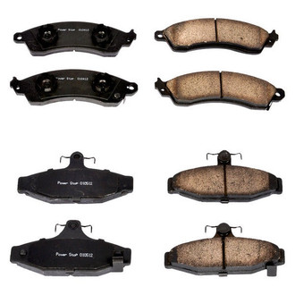 PowerStop® - Z16 Evolution Clean Ride Ceramic Front and Rear Disc Brake Pad Set