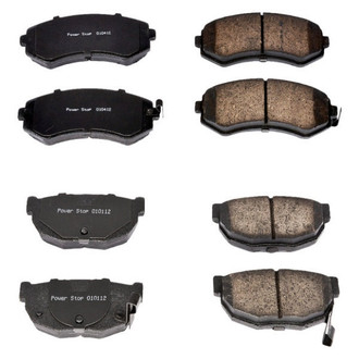 PowerStop® - Z16 Evolution Clean Ride Ceramic Front and Rear Disc Brake Pad Set
