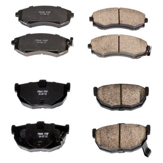 PowerStop® - Z16 Evolution Clean Ride Ceramic Front and Rear Disc Brake Pad Set