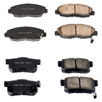 PowerStop® - Z16 Evolution Clean Ride Ceramic Front and Rear Disc Brake Pad Set