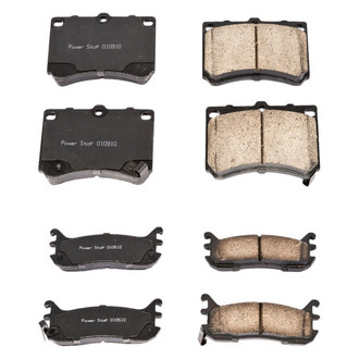 PowerStop® - Z16 Evolution Clean Ride Ceramic Front and Rear Disc Brake Pad Set
