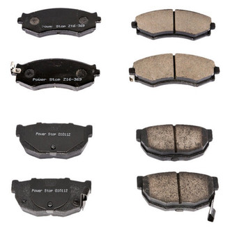 PowerStop® - Z16 Evolution Clean Ride Ceramic Front and Rear Disc Brake Pad Set