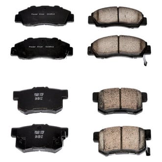 PowerStop® - Z16 Evolution Clean Ride Ceramic Front and Rear Disc Brake Pad Set