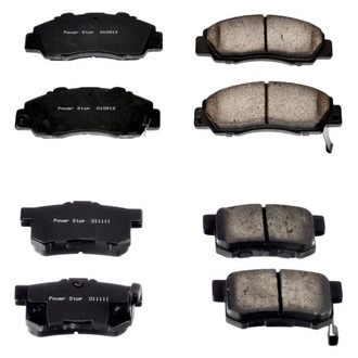 PowerStop® - Z16 Evolution Clean Ride Ceramic Front and Rear Disc Brake Pad Set