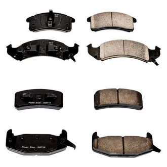 PowerStop® - Z16 Evolution Clean Ride Ceramic Front and Rear Disc Brake Pad Set