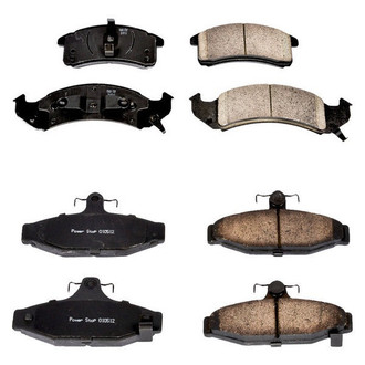 PowerStop® - Z16 Evolution Clean Ride Ceramic Front and Rear Disc Brake Pad Set