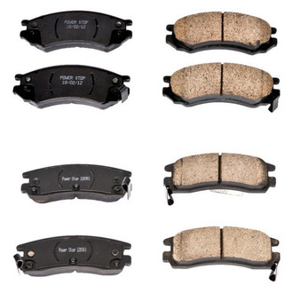 PowerStop® - Z16 Evolution Clean Ride Ceramic Front and Rear Disc Brake Pad Set
