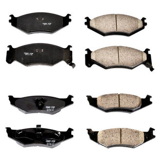 PowerStop® - Z16 Evolution Clean Ride Ceramic Front and Rear Disc Brake Pad Set