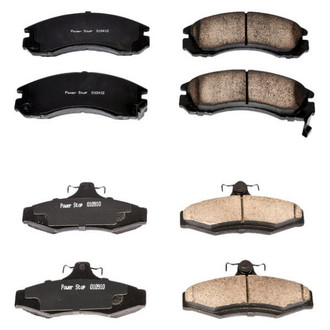 PowerStop® - Z16 Evolution Clean Ride Ceramic Front and Rear Disc Brake Pad Set