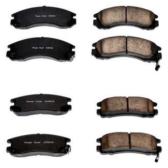 PowerStop® - Z16 Evolution Clean Ride Ceramic Front and Rear Disc Brake Pad Set