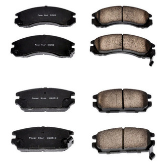 PowerStop® - Z16 Evolution Clean Ride Ceramic Front and Rear Disc Brake Pad Set