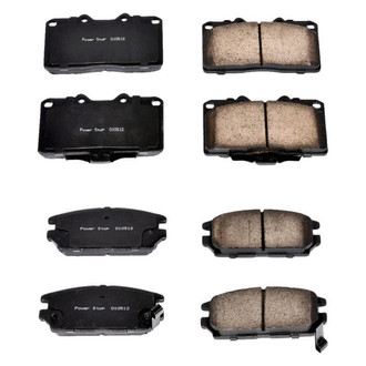 PowerStop® - Z16 Evolution Clean Ride Ceramic Front and Rear Disc Brake Pad Set