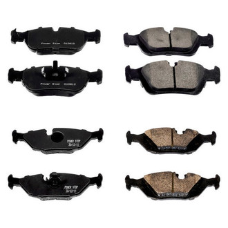 PowerStop® - Z16 Evolution Clean Ride Ceramic Front and Rear Disc Brake Pad Set