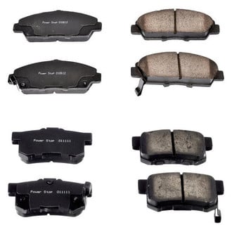 PowerStop® - Z16 Evolution Clean Ride Ceramic Front and Rear Disc Brake Pad Set