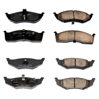 PowerStop® - Z16 Evolution Clean Ride Ceramic Front and Rear Disc Brake Pad Set