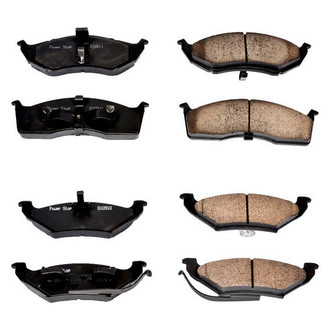 PowerStop® - Z16 Evolution Clean Ride Ceramic Front and Rear Disc Brake Pad Set