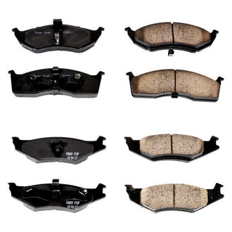 PowerStop® - Z16 Evolution Clean Ride Ceramic Front and Rear Disc Brake Pad Set