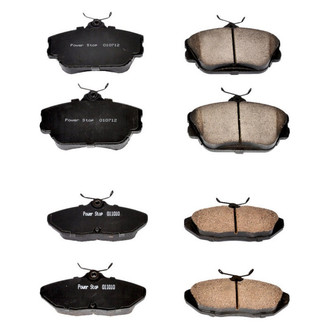 PowerStop® - Z16 Evolution Clean Ride Ceramic Front and Rear Disc Brake Pad Set