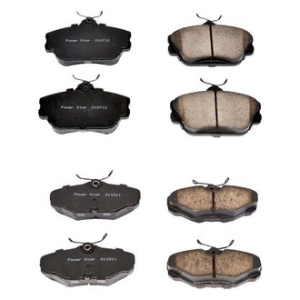 PowerStop® - Z16 Evolution Clean Ride Ceramic Front and Rear Disc Brake Pad Set