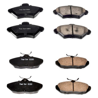 PowerStop® - Z16 Evolution Clean Ride Ceramic Front and Rear Disc Brake Pad Set