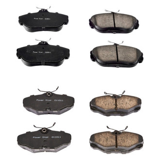 PowerStop® - Z16 Evolution Clean Ride Ceramic Front and Rear Disc Brake Pad Set