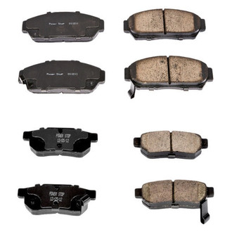 PowerStop® - Z16 Evolution Clean Ride Ceramic Front and Rear Disc Brake Pad Set