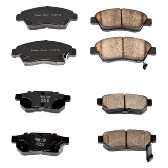 PowerStop® - Z16 Evolution Clean Ride Ceramic Front and Rear Disc Brake Pad Set