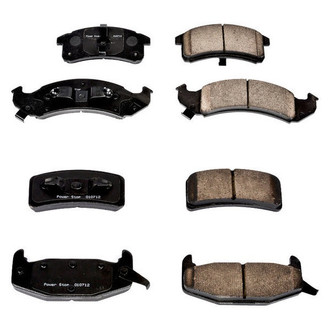 PowerStop® - Z16 Evolution Clean Ride Ceramic Front and Rear Disc Brake Pad Set