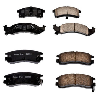 PowerStop® - Z16 Evolution Clean Ride Ceramic Front and Rear Disc Brake Pad Set