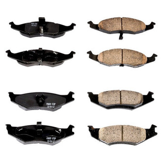 PowerStop® - Z16 Evolution Clean Ride Ceramic Front and Rear Disc Brake Pad Set