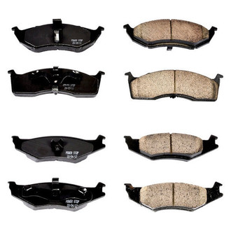 PowerStop® - Z16 Evolution Clean Ride Ceramic Front and Rear Disc Brake Pad Set