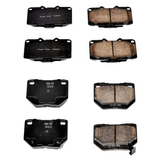 PowerStop® - Z16 Evolution Clean Ride Ceramic Front and Rear Disc Brake Pad Set