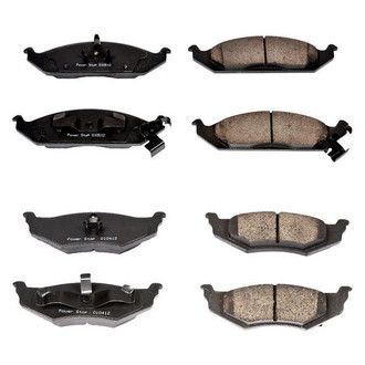 PowerStop® - Z16 Evolution Clean Ride Ceramic Front and Rear Disc Brake Pad Set