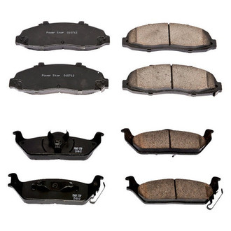 PowerStop® - Z16 Evolution Clean Ride Ceramic Front and Rear Disc Brake Pad Set