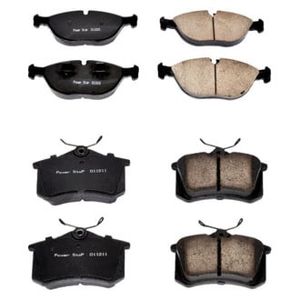 PowerStop® - Z16 Evolution Clean Ride Ceramic Front and Rear Disc Brake Pad Set