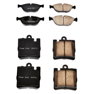 PowerStop® - Z16 Evolution Clean Ride Ceramic Front and Rear Disc Brake Pad Set