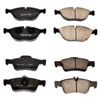 PowerStop® - Z16 Evolution Clean Ride Ceramic Front and Rear Disc Brake Pad Set