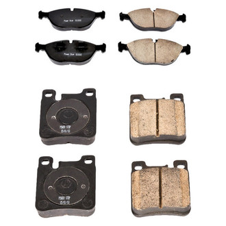 PowerStop® - Z16 Evolution Clean Ride Ceramic Front and Rear Disc Brake Pad Set