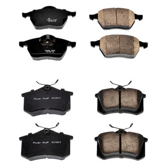 PowerStop® - Z16 Evolution Clean Ride Ceramic Front and Rear Disc Brake Pad Set