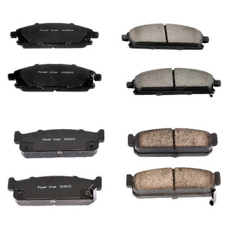 PowerStop® - Z16 Evolution Clean Ride Ceramic Front and Rear Disc Brake Pad Set