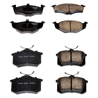 PowerStop® - Z16 Evolution Clean Ride Ceramic Front and Rear Disc Brake Pad Set
