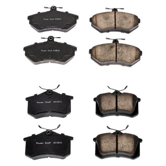 PowerStop® - Z16 Evolution Clean Ride Ceramic Front and Rear Disc Brake Pad Set