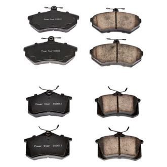 PowerStop® - Z16 Evolution Clean Ride Ceramic Front and Rear Disc Brake Pad Set