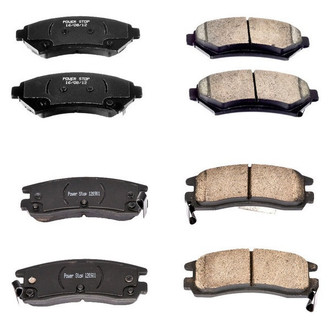 PowerStop® - Z16 Evolution Clean Ride Ceramic Front and Rear Disc Brake Pad Set