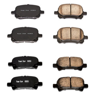 PowerStop® - Z16 Evolution Clean Ride Ceramic Front and Rear Disc Brake Pad Set