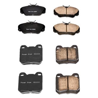 PowerStop® - Z16 Evolution Clean Ride Ceramic Front and Rear Disc Brake Pad Set